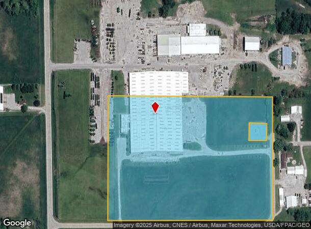 1400 N Cherry St, Sigourney, IA Parcel Map