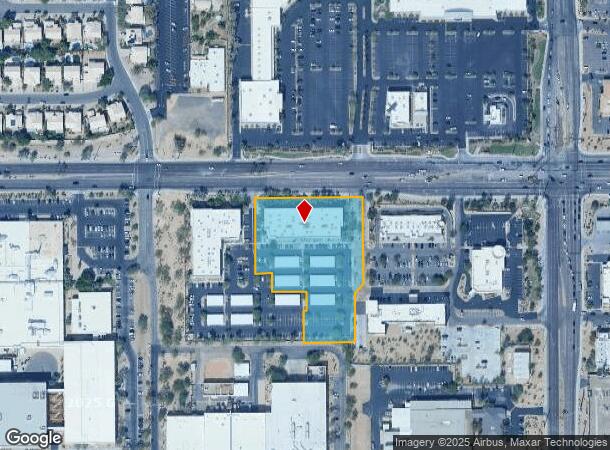 2121 W Chandler Blvd, Chandler, AZ Parcel Map
