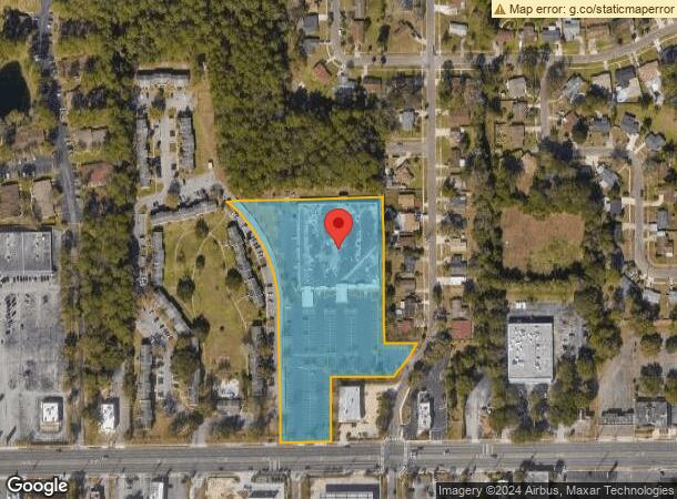  1215 Dunn Ave, Jacksonville, FL Parcel Map