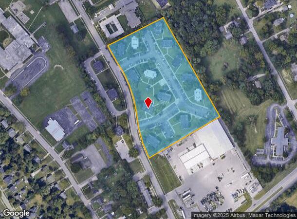 431 Rogers Rd, Lexington, KY Parcel Map