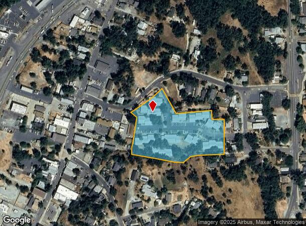  10343 Willow St, Jamestown, CA Parcel Map