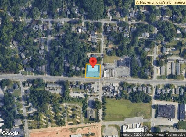  2500 Spring Garden St, Greensboro, NC Parcel Map