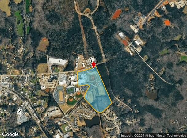  302 Columbia Ave, Chapin, SC Parcel Map