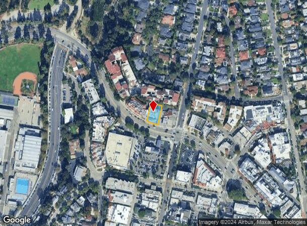  15415 W Sunset Blvd, Pacific Palisades, CA Parcel Map