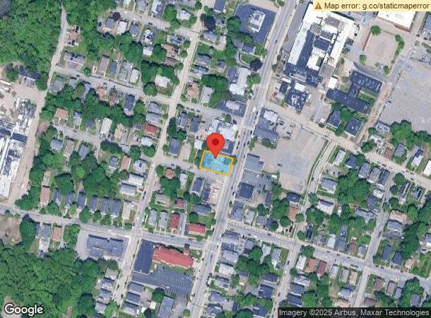  258 Lincoln St, Worcester, MA Parcel Map