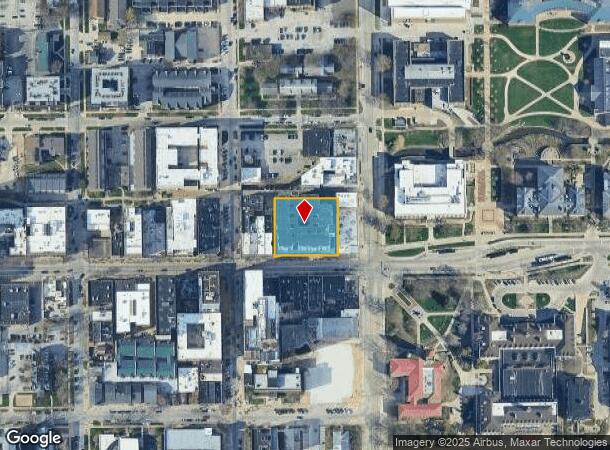 616 E Green St, Champaign, IL Parcel Map