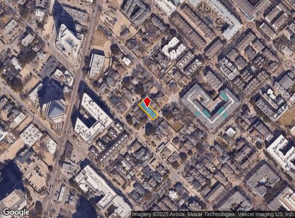  2611 State St, Dallas, TX Parcel Map