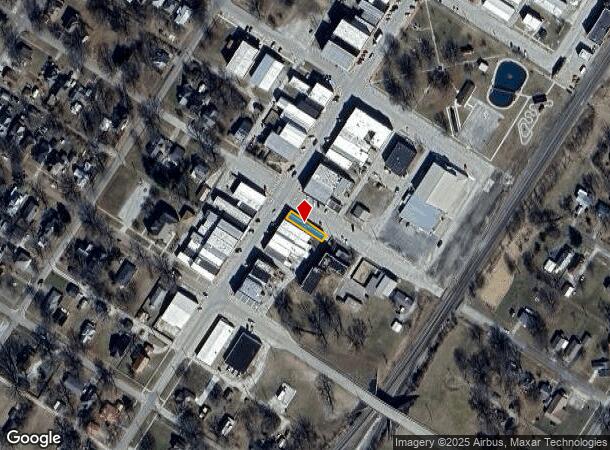 101 S Main Street Usa, Marceline, MO Parcel Map