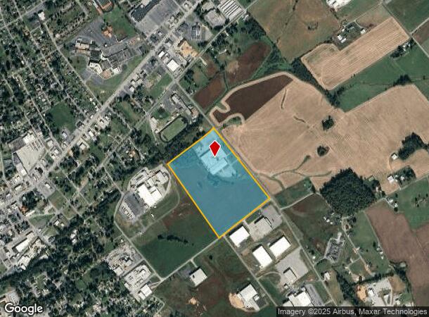  395 Roberts Rd, Campbellsville, KY Parcel Map