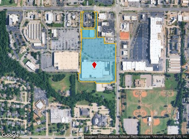 1320 E 2Nd St, Edmond, OK Parcel Map