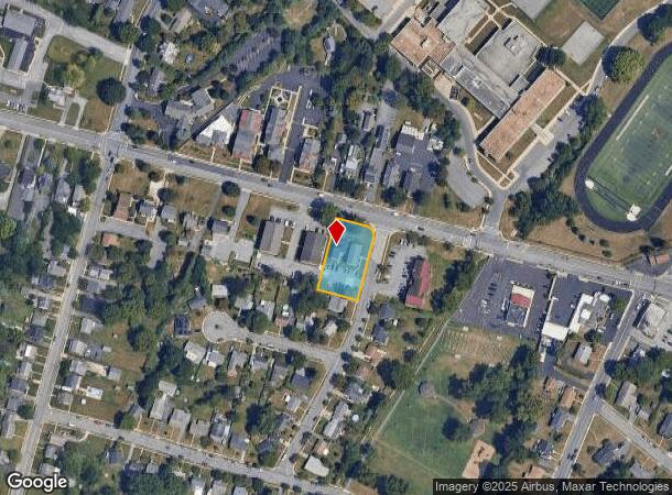  600 W Patrick St, Frederick, MD Parcel Map