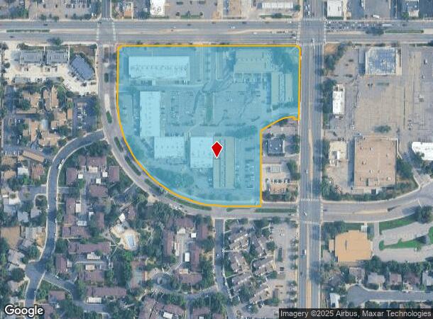 15132 E Hampden Ave, Aurora, CO Parcel Map