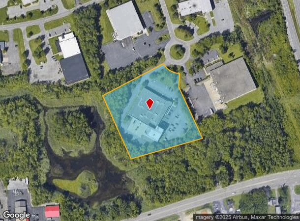 7351 Round Pond Rd, Syracuse, NY Parcel Map