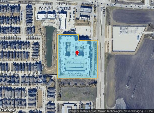 8787 Legacy Dr, Frisco, TX Parcel Map