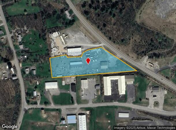  2271 Airport Rd, Johnson City, NY Parcel Map