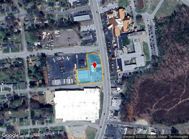  2515 N Main St, Danville, VA Parcel Map