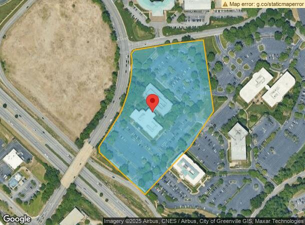  30 Patewood Dr, Greenville, SC Parcel Map