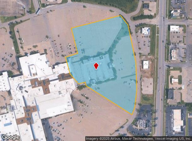 1791 Sw Wanamaker Rd, Topeka, KS Parcel Map