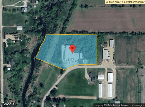  135 Industrial Park Dr, Scandinavia, WI Parcel Map