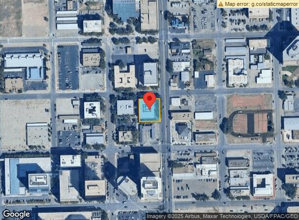  407 N Big Spring St, Midland, TX Parcel Map