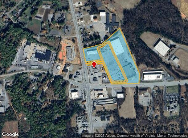  192 Amelon Sq, Madison Heights, VA Parcel Map