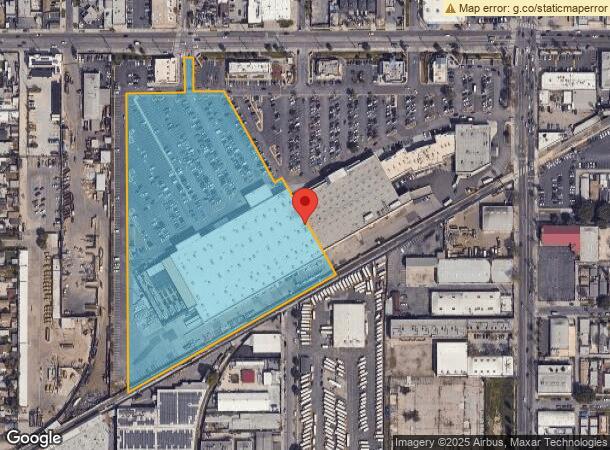  1830 W Slauson Ave, Los Angeles, CA Parcel Map