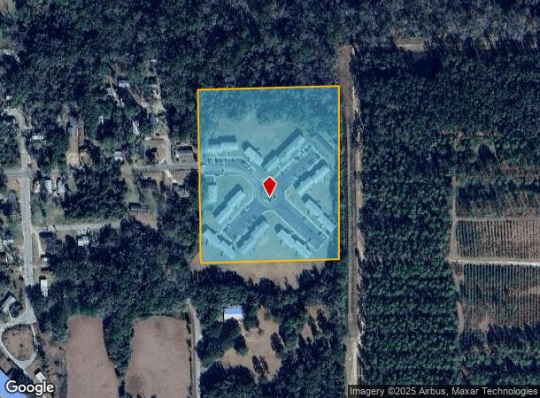  1425 E Clark Ave, Monticello, FL Parcel Map