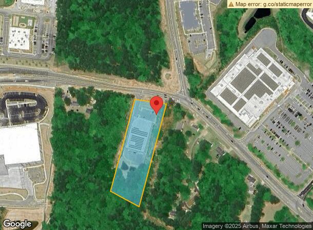  1309 New Hill Rd, Holly Springs, NC Parcel Map