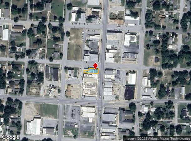 1101 Military Ave, Baxter Springs, KS Parcel Map