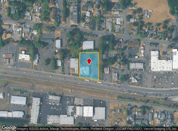  18855 Sw Tualatin Valley Hwy, Beaverton, OR Parcel Map