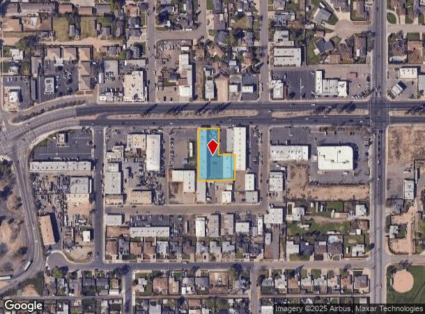  1501 E Tulare Ave, Tulare, CA Parcel Map