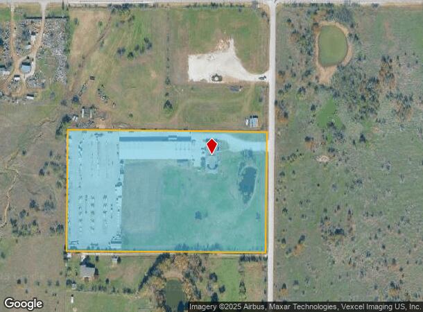 4444 H Lively Rd, Ponder, TX Parcel Map