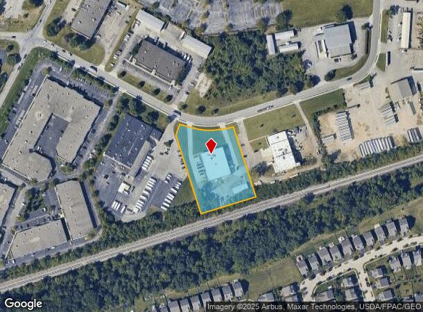  1301 Research Rd, Columbus, OH Parcel Map