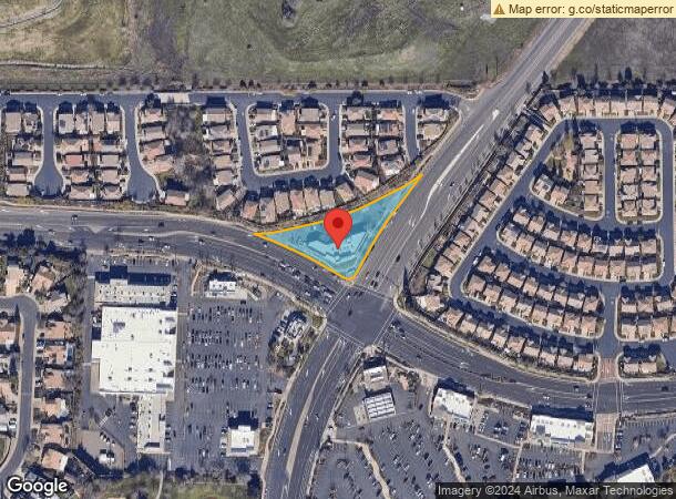  1360 E Natoma St, Folsom, CA Parcel Map