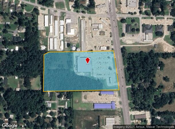  819 N Main St, Lumberton, TX Parcel Map