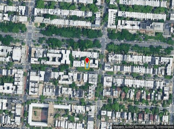  1321 Union St, Brooklyn, NY Parcel Map