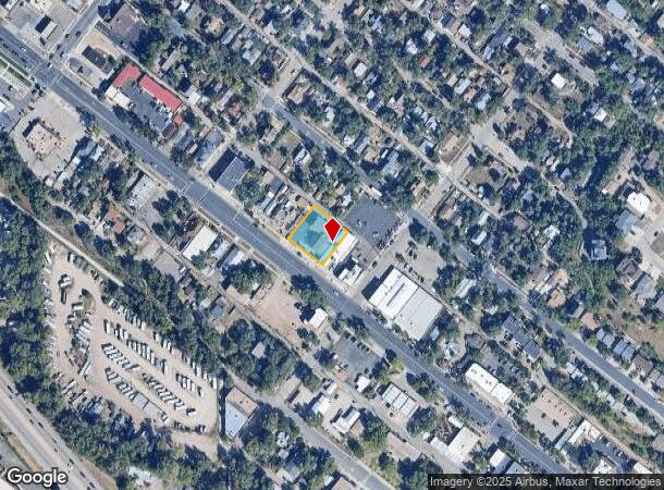  2812 W Colorado Ave, Colorado Springs, CO Parcel Map