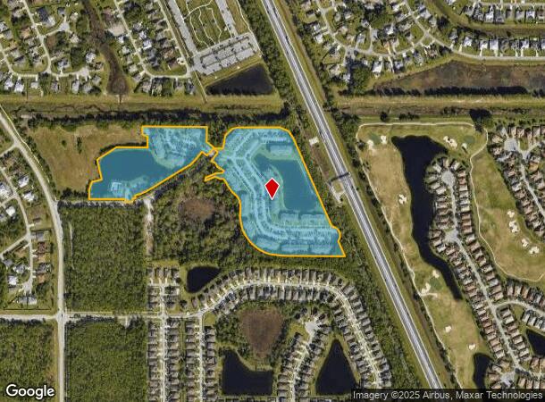  5430 Nw Moorhen Trl, Port Saint Lucie, FL Parcel Map