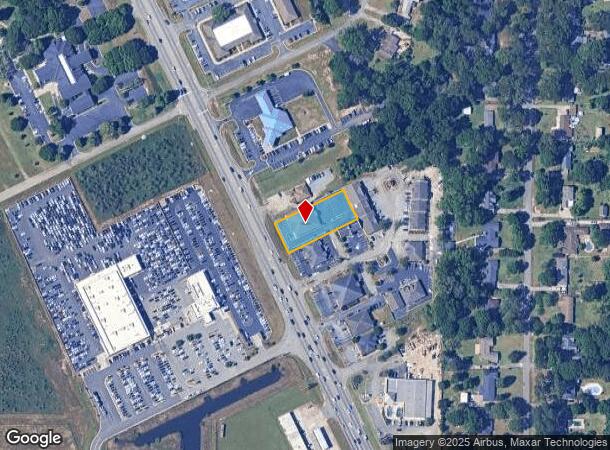 512 S Houston Lake Rd, Warner Robins, GA Parcel Map