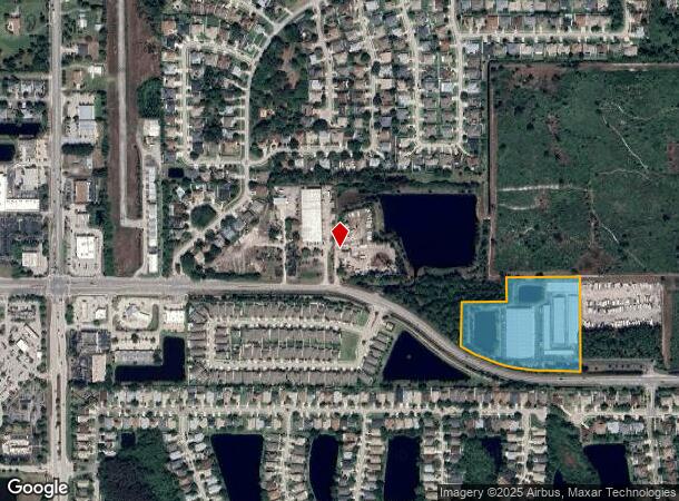  408 Barnes Blvd, Rockledge, FL Parcel Map