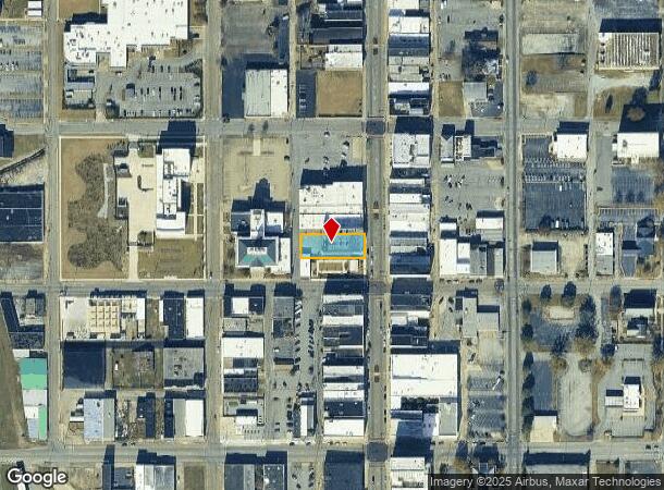  1108 Noble St, Anniston, AL Parcel Map