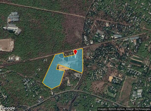 110 Stephen Hands Path, East Hampton, NY Parcel Map