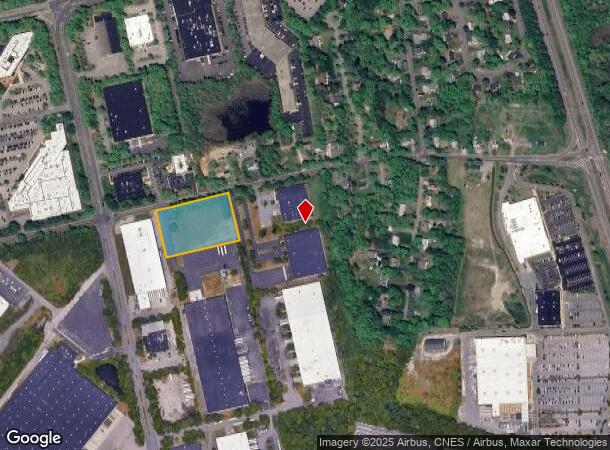  520 West St, Mansfield, MA Parcel Map