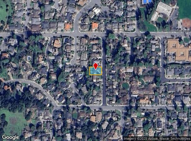  10431 Lockwood Dr, Cupertino, CA Parcel Map