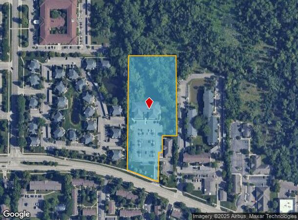  830 W Lake Lansing Rd, East Lansing, MI Parcel Map