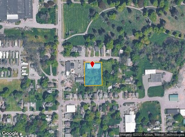  105 Sherman Pky, Newark, NY Parcel Map