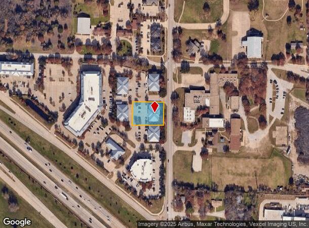  1150 N Carroll Ave, Southlake, TX Parcel Map