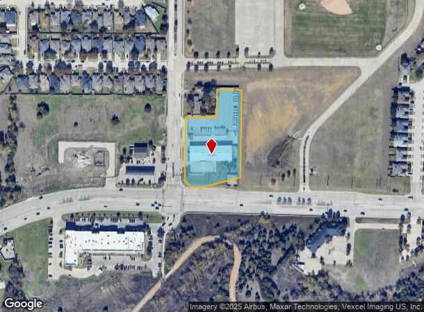  1101 E Eldorado Pkwy, Little Elm, TX Parcel Map