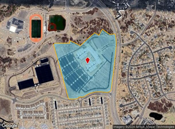  12710 Voyager Pkwy, Colorado Springs, CO Parcel Map