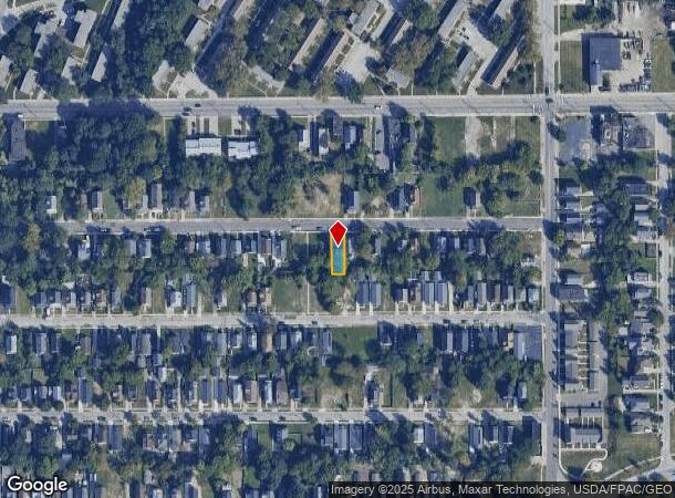 10706 Crestwood Ave, Cleveland, OH Parcel Map